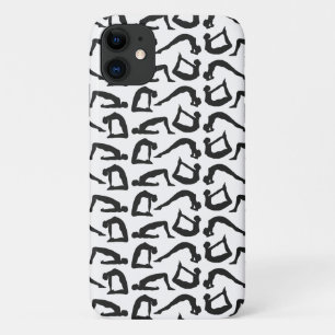 Yoga Positions Silhouettes Case-Mate iPhone Case