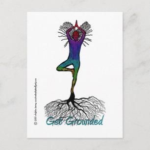 Yoga Post Card