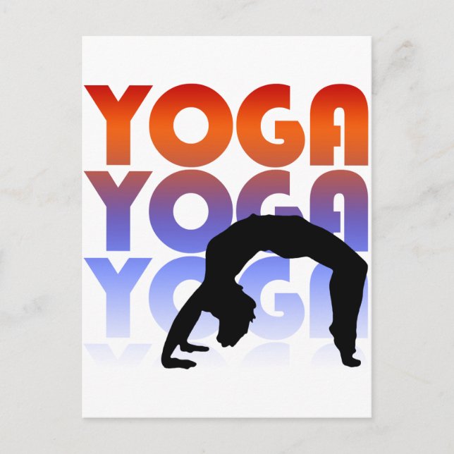 yoga postcard (Front)