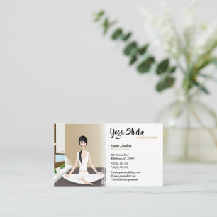Yoga   Professional Business Card