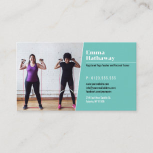 Yoga   Professional Teacher Business Card