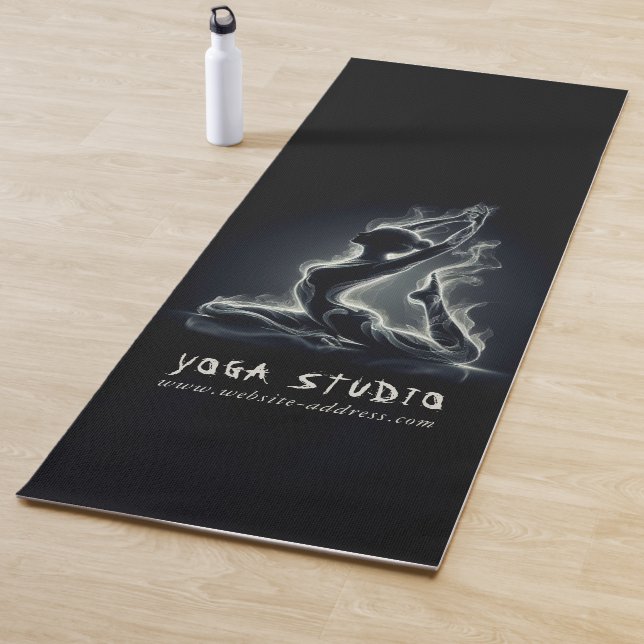 Yoga Reiki Instructor One-Legged King Pigeon Pose Mat (In Situ)