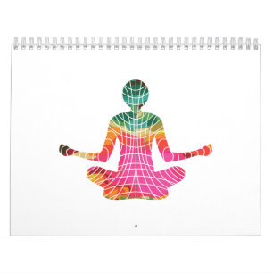 Yoga Sacred Geometry Meditation Symbol Gift Idea Calendar