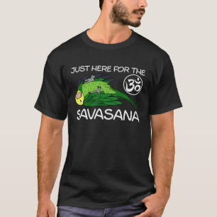 Yoga Savasana Parrot Double Yellow headed Amazon T-Shirt