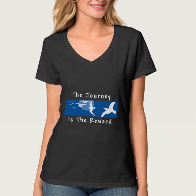 Yoga Saying Fitted T-Shirt (Front)