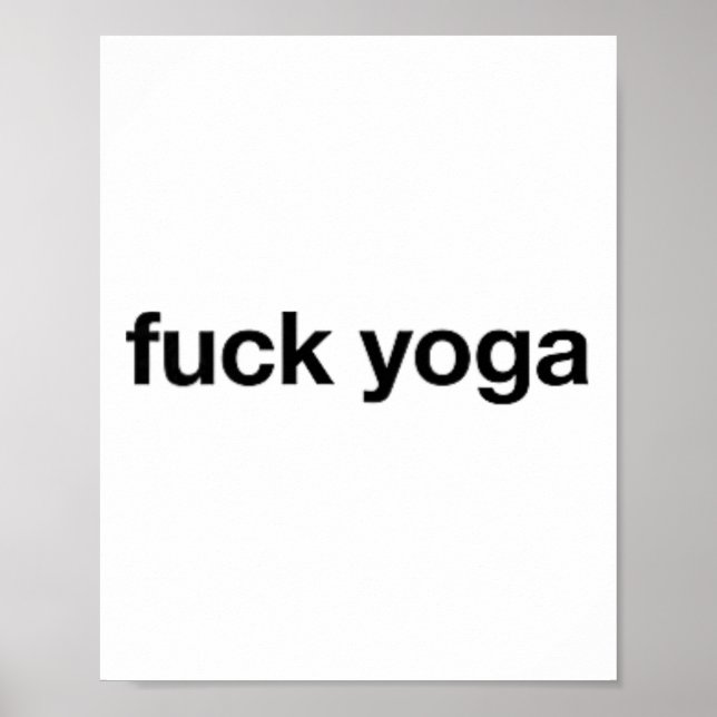 Yoga  self care poster (Front)