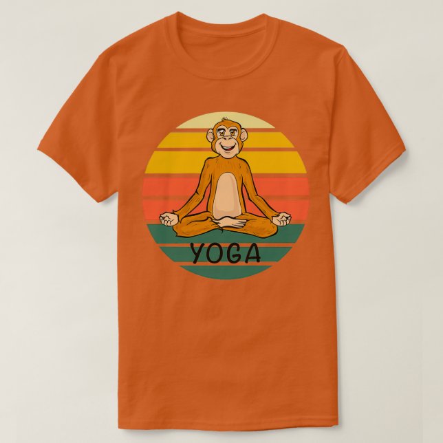 Yoga Shirt Namaste Shirt Yoga Meditation Shirt Yog (Design Front)