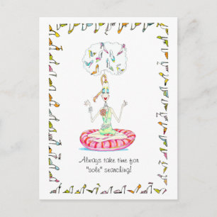 Yoga Shoes postcards