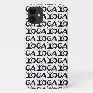 Yoga Silhouettes Black And White Case-Mate iPhone Case