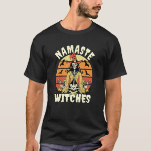 Yoga Skeleton Meditation Sukhasana Pose T-Shirt
