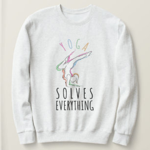 Yoga Solves Everything Sweatshirt