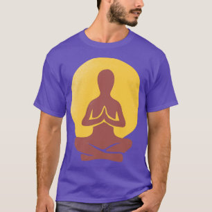 Yoga Spa Meditation Zen Pose T-Shirt