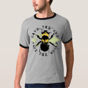 Yoga Speak : Save the Bee ... Save the World! T-Shirt
