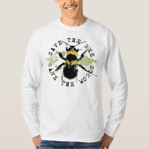 Yoga Speak : Save The Bee ... Save The World! T-Shirt
