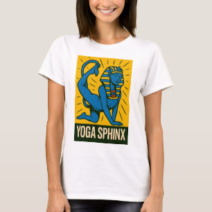 Yoga Sphinx - Classic Pop Art T-Shirt