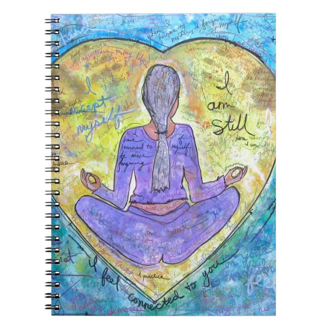 Yoga Spiral Notebook (Front)