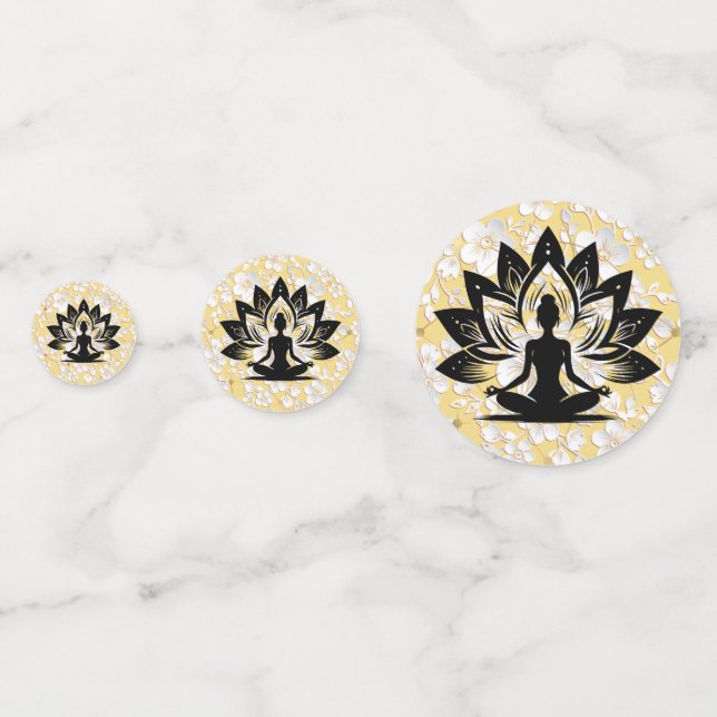 Yoga Spirit Confetti (Fronts)