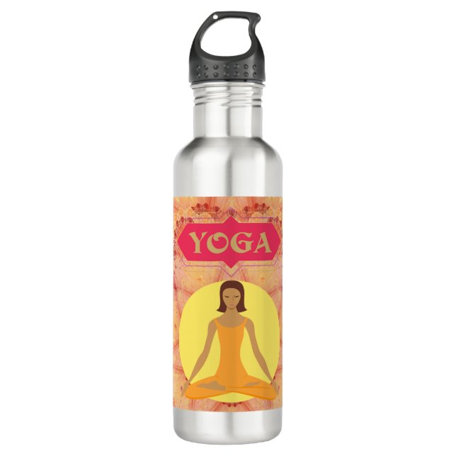 Yoga Spirit thermos 710 Ml Water Bottle (Front)