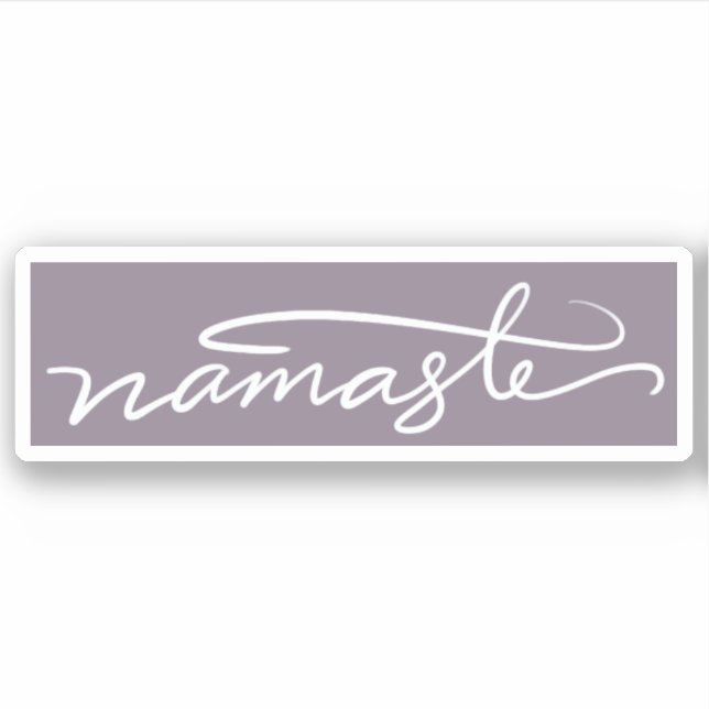 yoga sticker (Front)