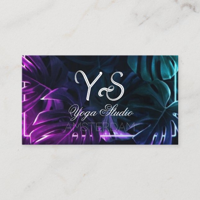 Yoga Studio Business Card (Front)