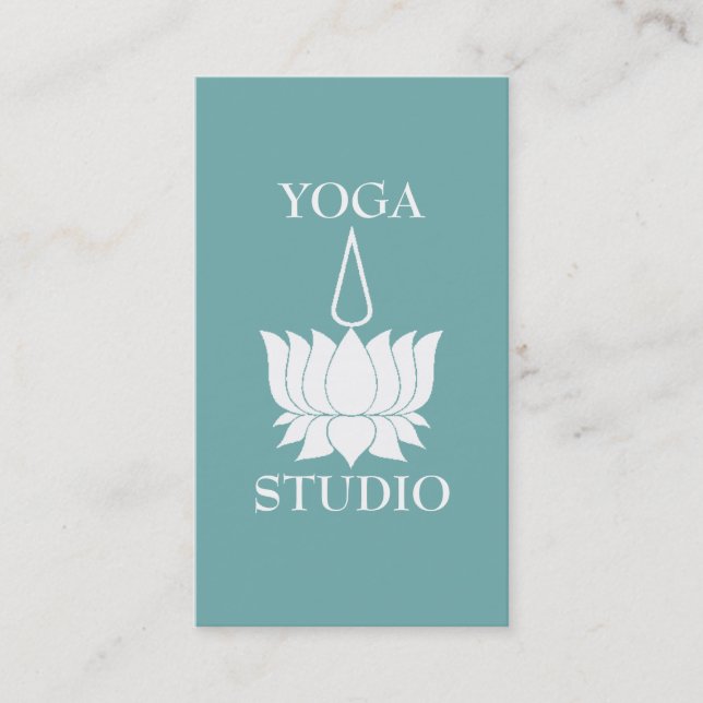 Yoga Studio Business Card (Front)