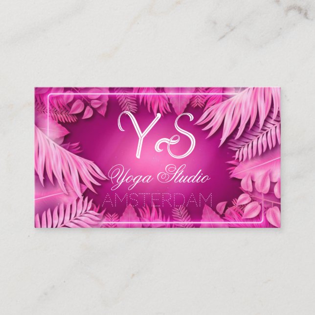 Yoga Studio Business Card (Front)