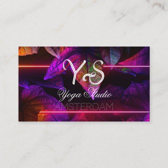 Yoga Studio Business Card (Front)