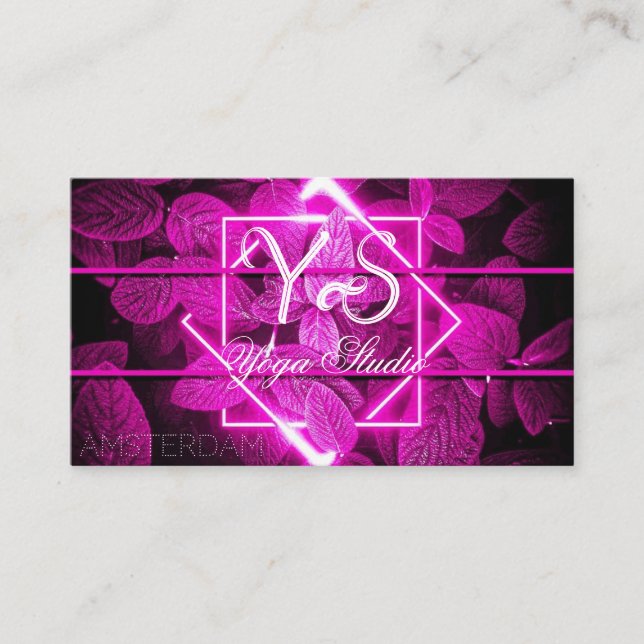 Yoga Studio Business Card (Front)