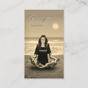 Yoga Studio Business Card