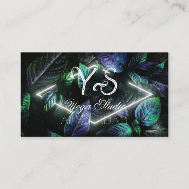 Yoga Studio Business Card (Front)