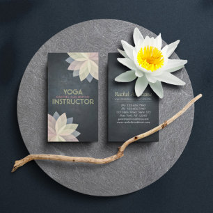 YOGA Studio Meditation Instructor Colourful Mandal Business Card