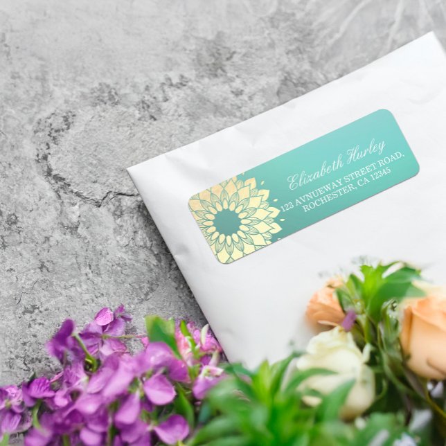 Yoga Studio Meditation Instructor Golden Mandala (Creator Uploaded)