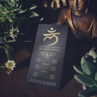 YOGA Studio Price List Root Chakra Mantra LAM Sign