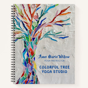 Yoga Studio Spiral Notebook