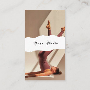 Yoga Studio Teacher Training Business Card