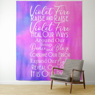 Yoga Studios & Meditation Rooms: Spritual Prayer Tapestry