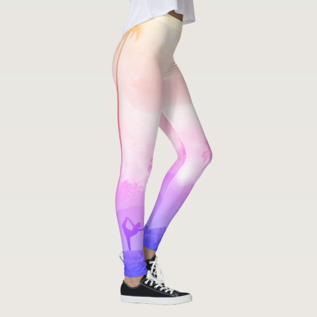 YOGA SUNSET LEGGINGS (Right)