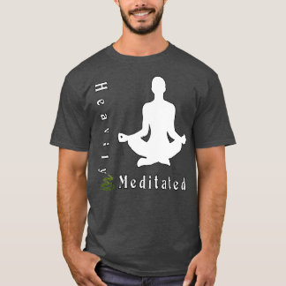 Yoga super heavily meditated yellow T-Shirt