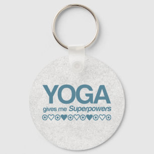 Yoga Superpowers Key Ring