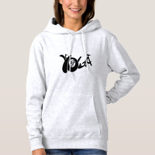 yoga sweatshirt with women doing yoga