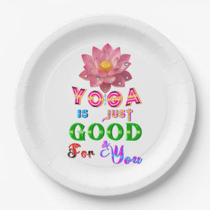 Yoga Tableware Is Just Good For You Paper Plate