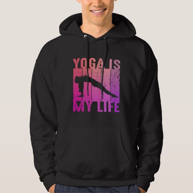 Yoga Teacher 91 Hoodie (Front)