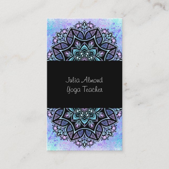 Yoga Teacher Business Card (Front)
