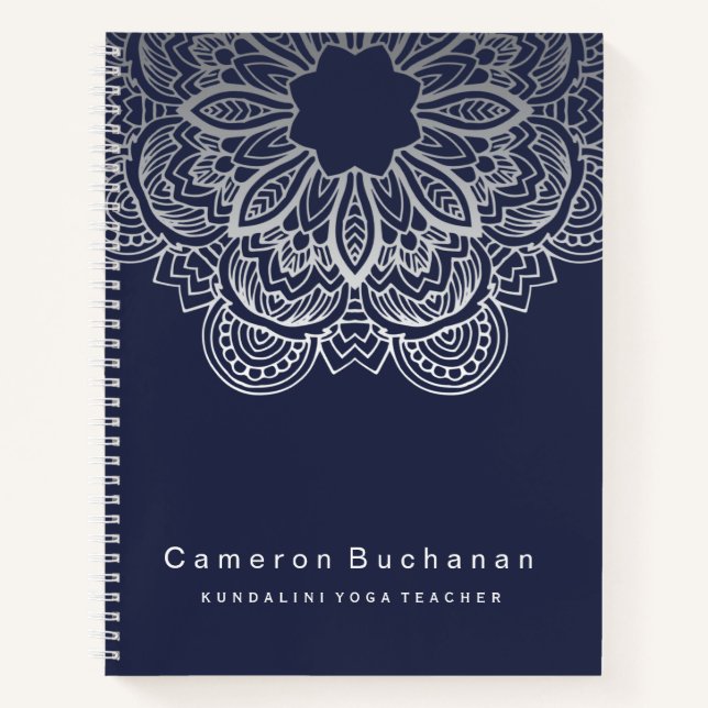 Yoga Teacher Notebook (Front)