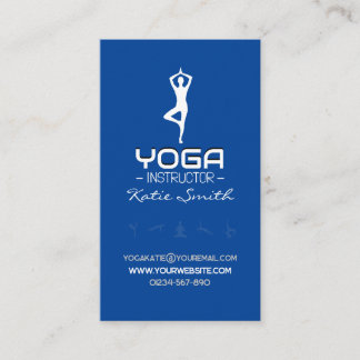 Yoga Teachers / Instructors Business Card