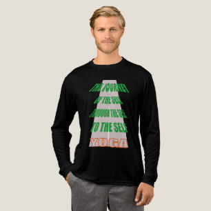 Yoga: the journey of the self, thro T-Shirt Tri-Blend Shirt