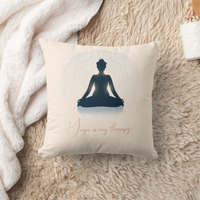 "Yoga Therapy" | Namaste Cushion (Blanket)
