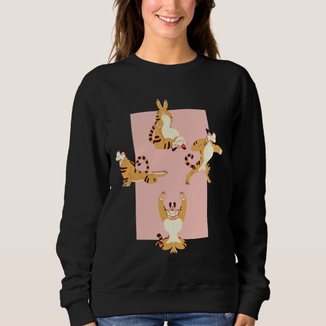 Yoga Tiger Sweatshirt (Front)