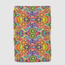 Yoga towel with bag clip artisitc