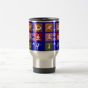 Yoga travel mug